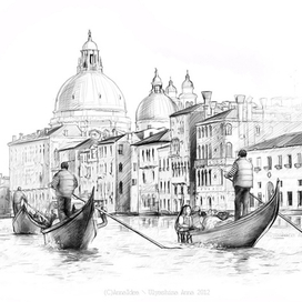 ВЕНЕЦИЯ. ПРГУЛКА НА ГОНДОЛЕ.