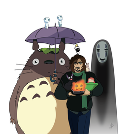 Once upon a time in my dream I was in a Miyazaki world...☁🔆☁