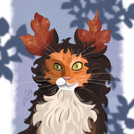 Осенний кот