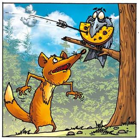 Лиса и Ворона