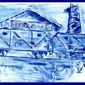 Товарняк проходит...