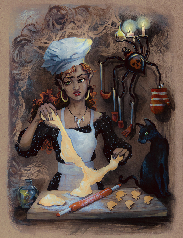 Новое хобби ведьмы