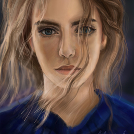 Цифровой портрет/Ветер/