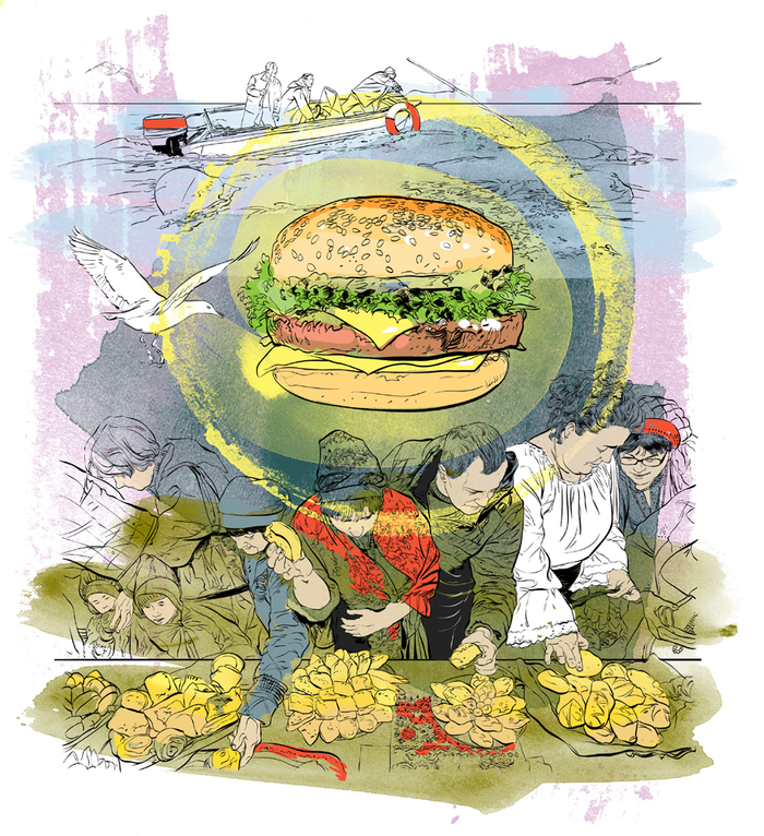 Журнальная  иллюстрация