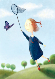 Лёля на лугу)