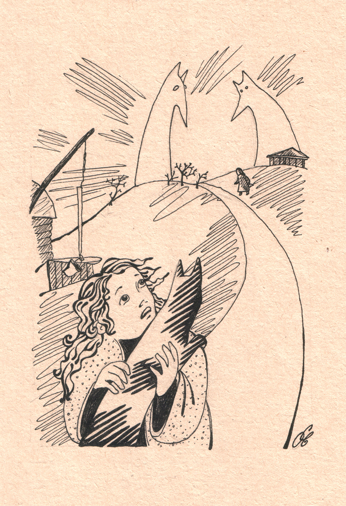 Из серии "Девочка и ужас"