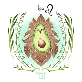 Гороскоп с авокадинкой Лев