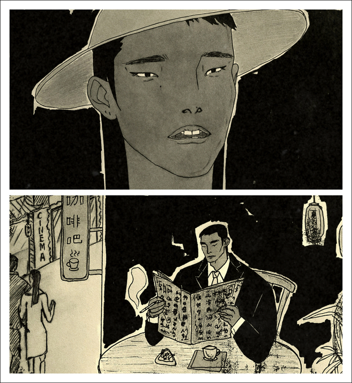 when she saw him again