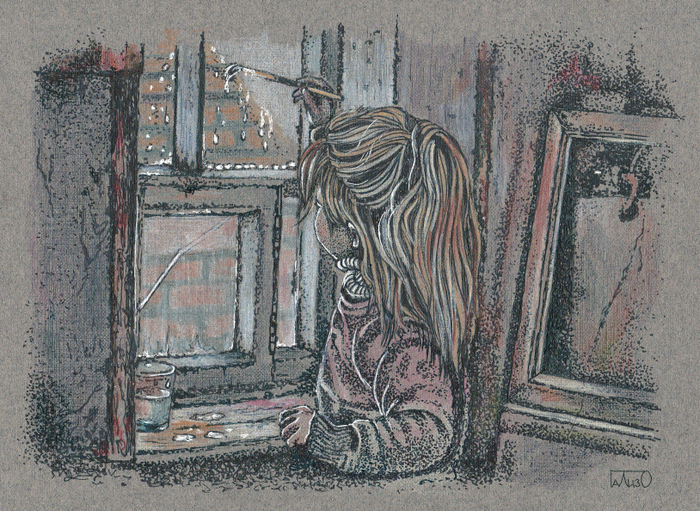 Художник, что рисует дождь