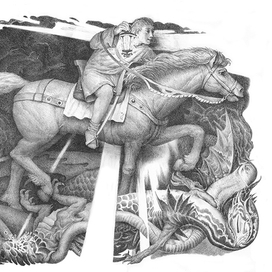 Человек с фонарём