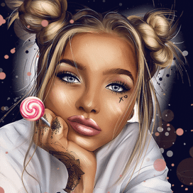 Уникальный Digital Art портрет  по фотографии  на заказ