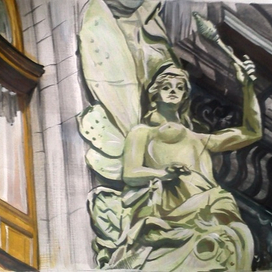 архитектурная зарисовка