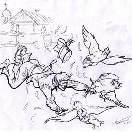 Эскиз. Мародер.