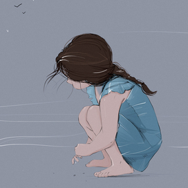 Задумалась