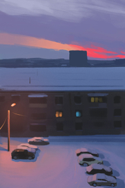 Зимний вечер