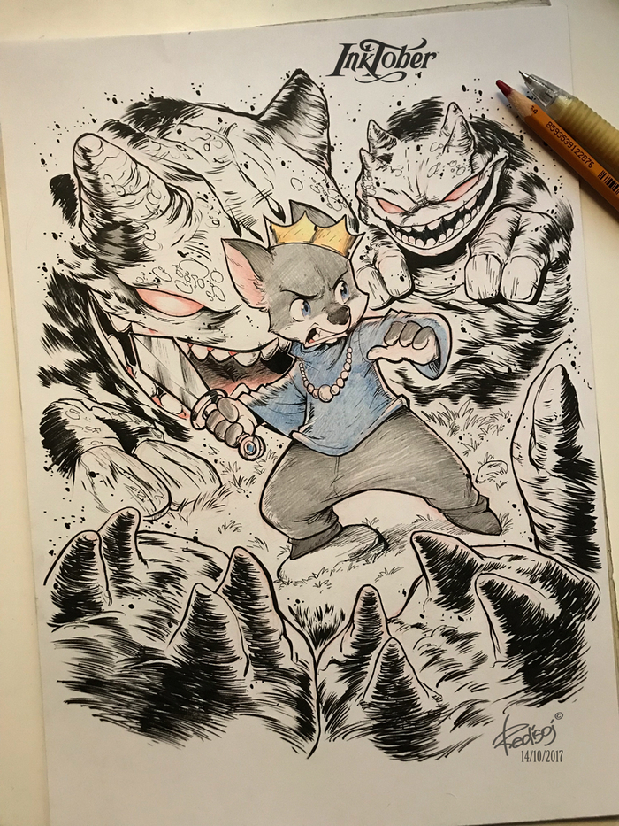 InkTober2017 день 14