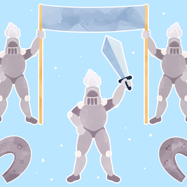 Клипарт "Рыцари" 4