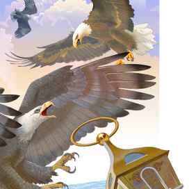 В СТРАНЕ ВЕЛИКАНОВ "Битва орлов"