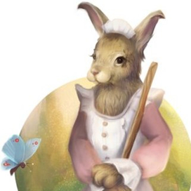 Кролик-хозяюшка