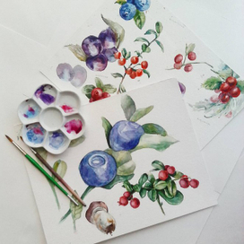 Ягодный скетч