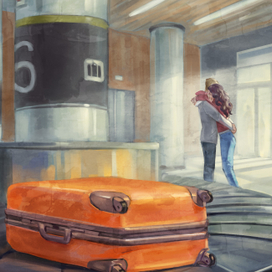 Иллюстрации для рассказа: "Счастье на двоих"