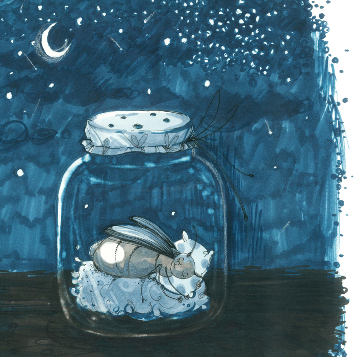 Светлячок, иллюстрация к произведению