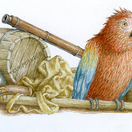 Р.Л.Стивенсон "Остров сокровищ" Издательство "MIKKO" Шмуцтитул 2