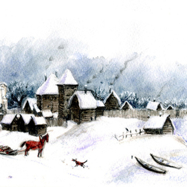 "Мы живем в древнем Новгороде", иллюстрации к энциклопедии