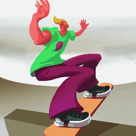Skateboarder