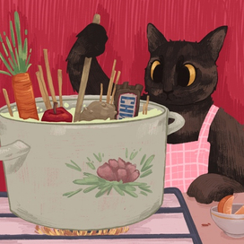 суп с котом