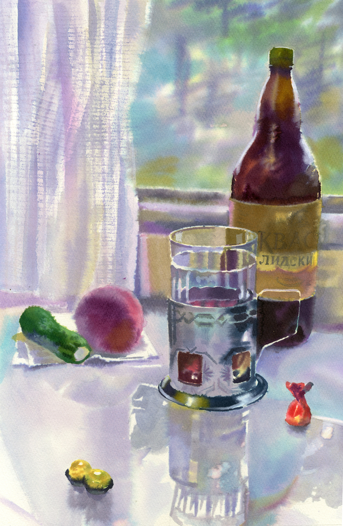 Натюрморт из дорожного чемодана