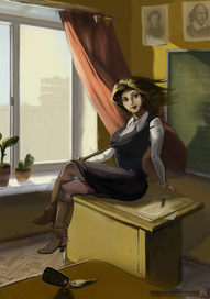 Учительница