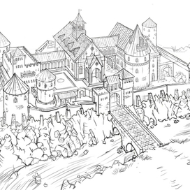 замок мага Мэлла