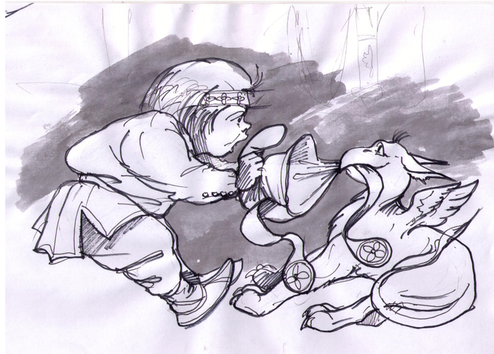 Золото скифов. Эскиз