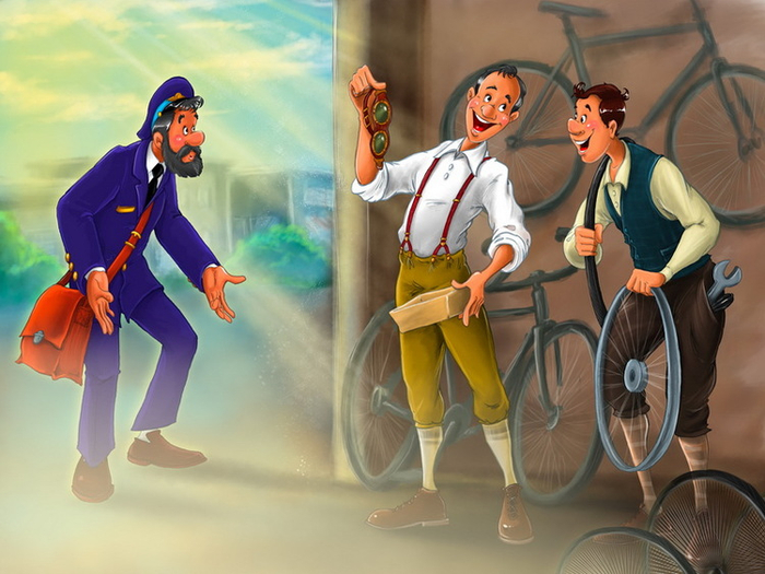 Умные сказки для детей. Братья Райт.