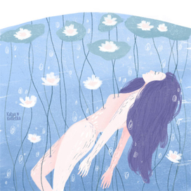 Девушка в воде