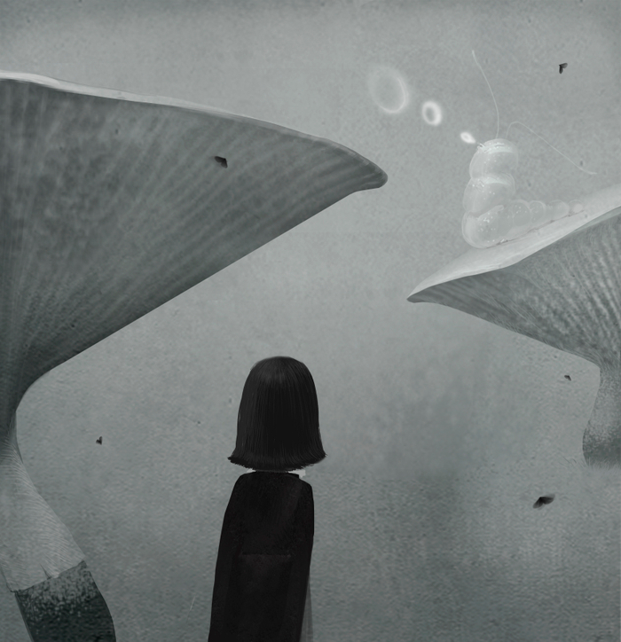 Алиса и гусеница