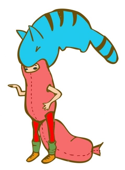 Костюм сосиски на хэловин