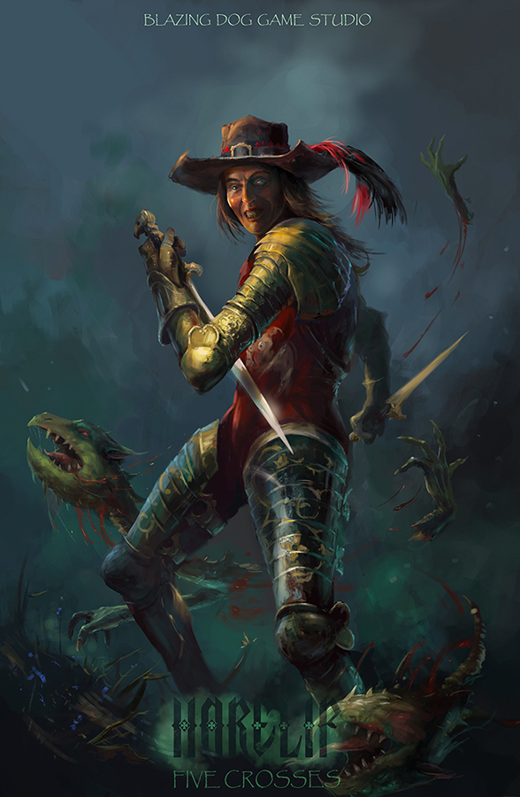 «HARELIP: Five Crosses»