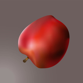 Векторное яблоко