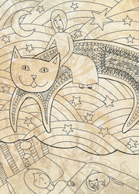 Сновидения и тёплые коты (светлая)