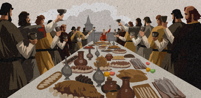 эскиз к док фильму Крещение Руси 