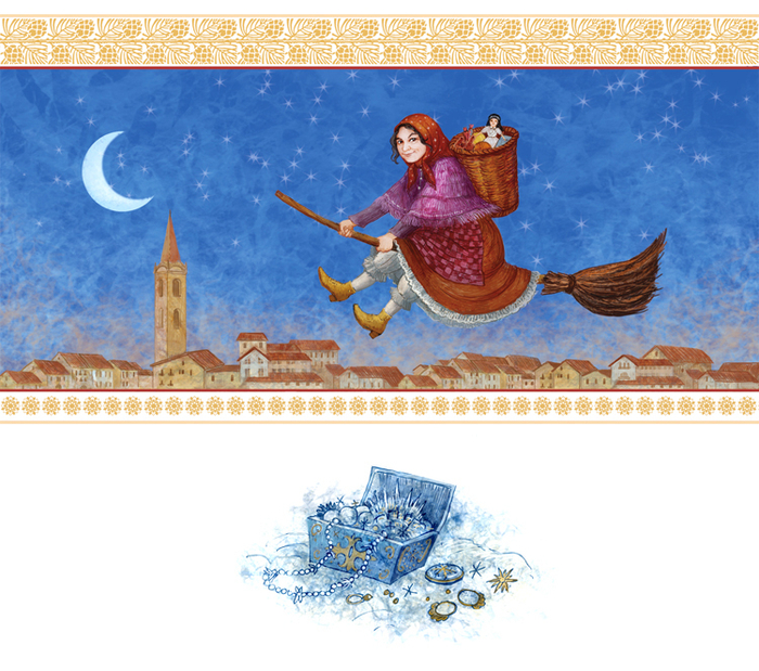 Итальянская сказка. Ведьма Бефана