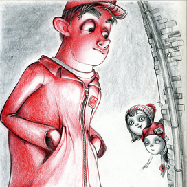 Страшилки. К рас. "Девочки и вампир".