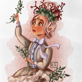 дева с травами