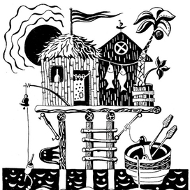 Дом на сваях