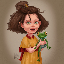 Варвара в детстве