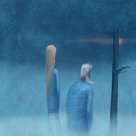 В тельняшках