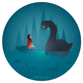 Девочка и дракон