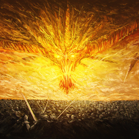 7435 knights versus one demon